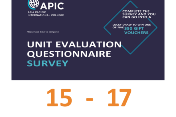 Unit Evaluation Questionnaire Survey - 15th Nov - 17th Dec
